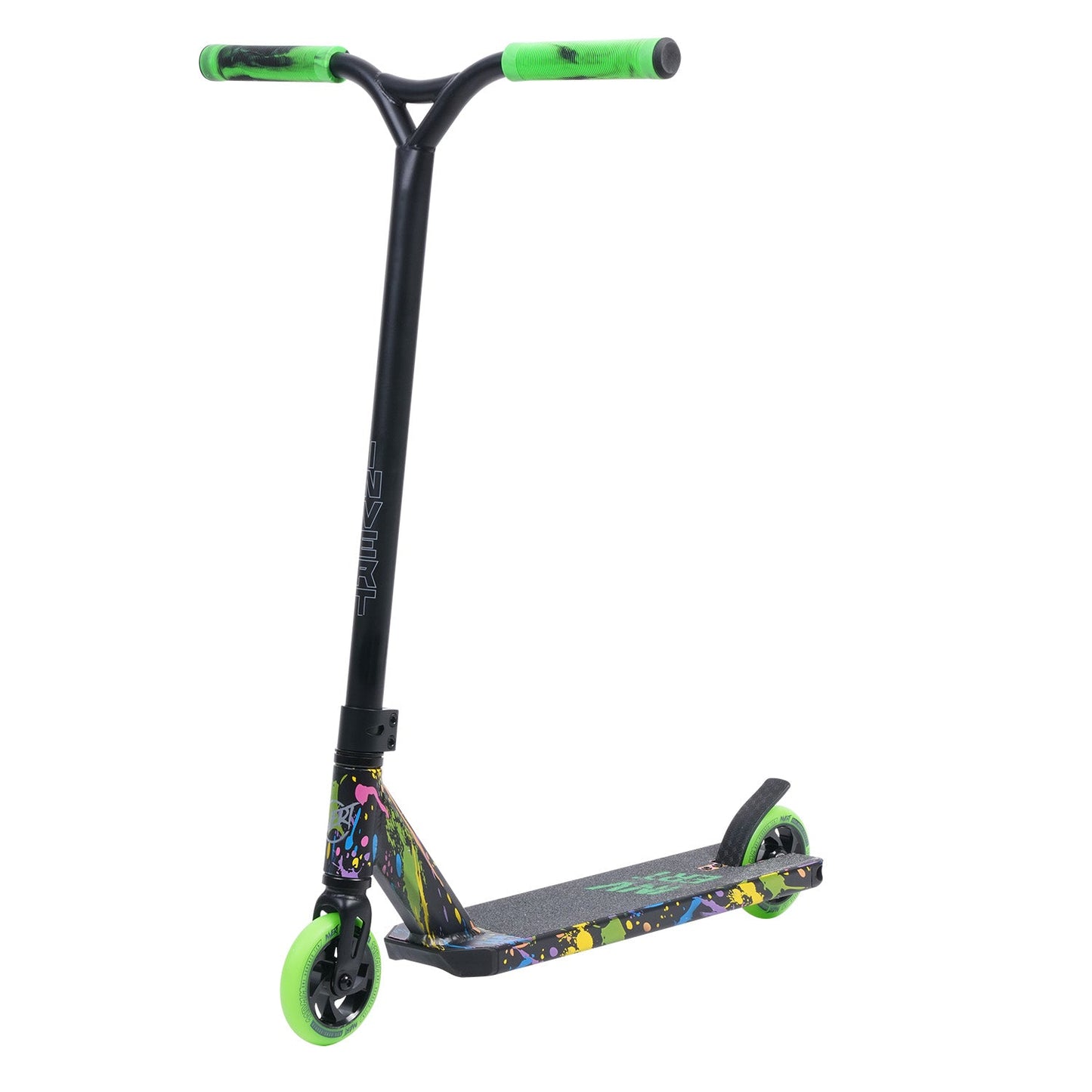 Invert Stunt Scooter V2-TS2+ Hydro Dip Splatter Green