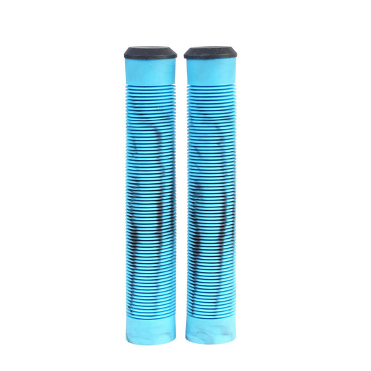 Invert 160mm Grip Marble Colour with Bar End - Blue/Black