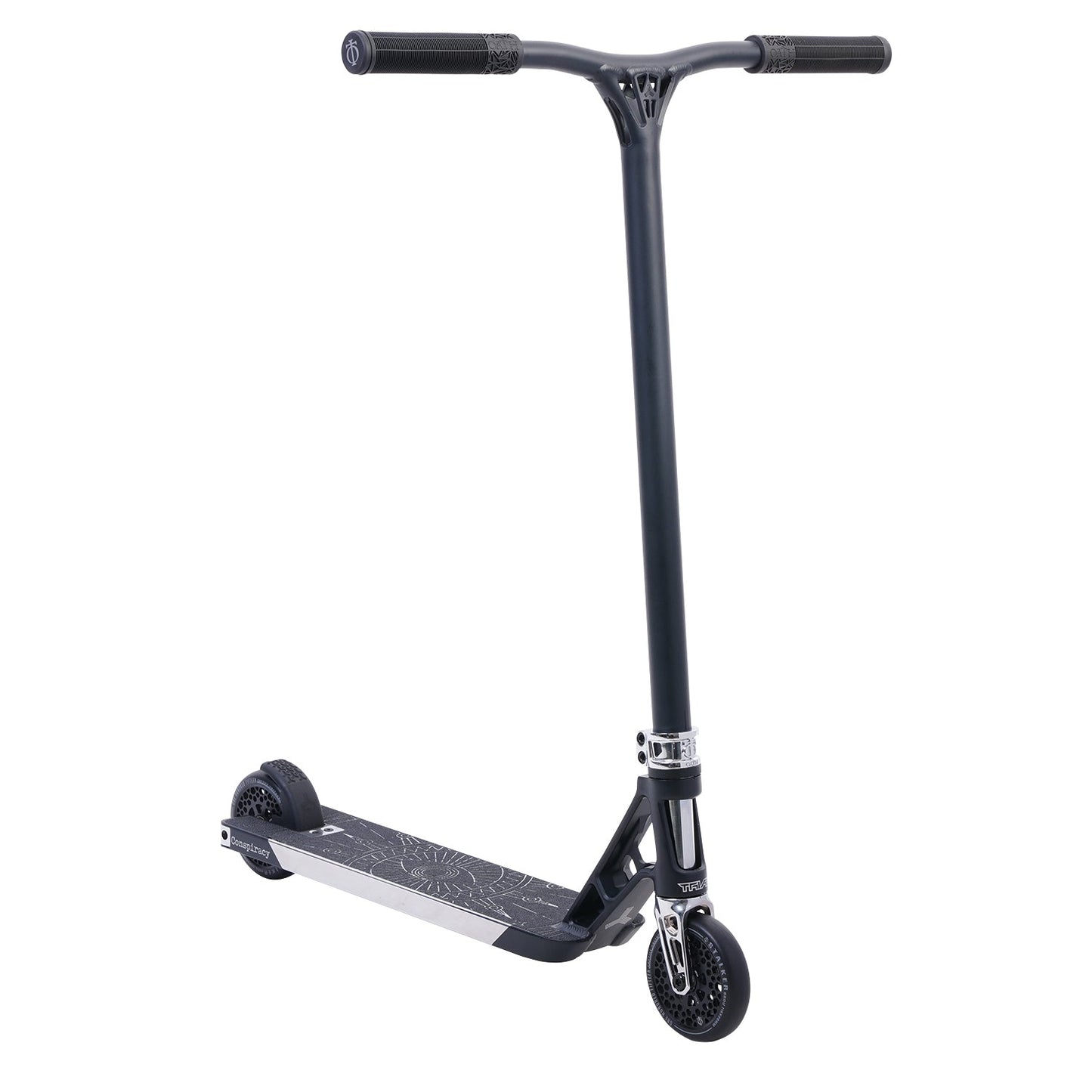 Conspiracy- Freestyle Scooter Matte Black/Neo Silver-Triad