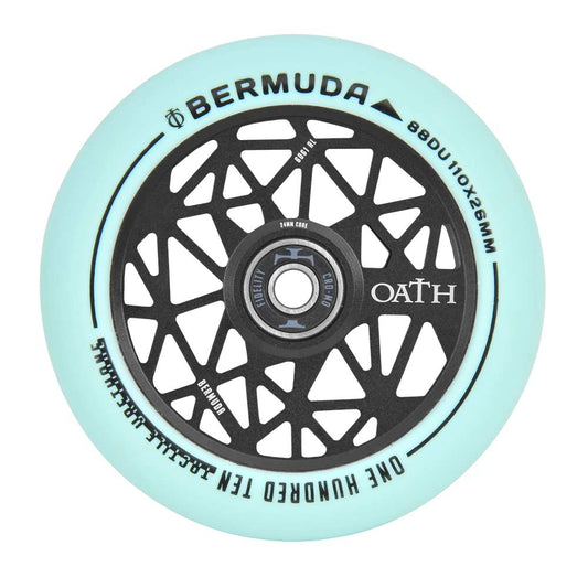 Oath Bermuda 110mm Wheels Black/Teal