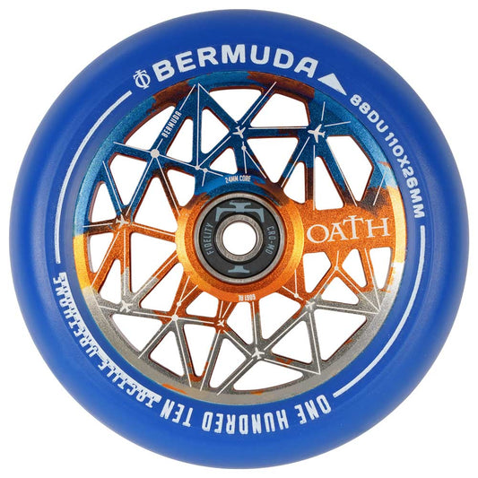 Oath Bermuda 110mm Wheels Tit/Orange Blue