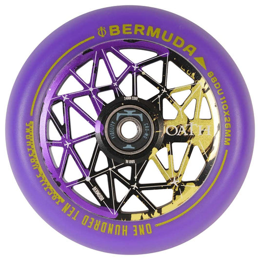 Oath Bermuda 110mm Wheels Black/Purple/Yellow