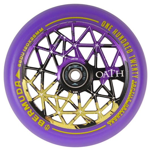 Oath Bermuda 120mm Wheels Black/Purple/Yellow