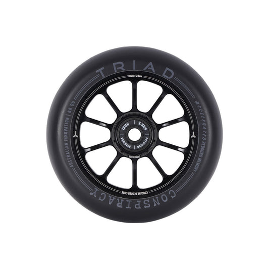 Triad Conspiracy 110 x 24mm Wheels-Ano Black