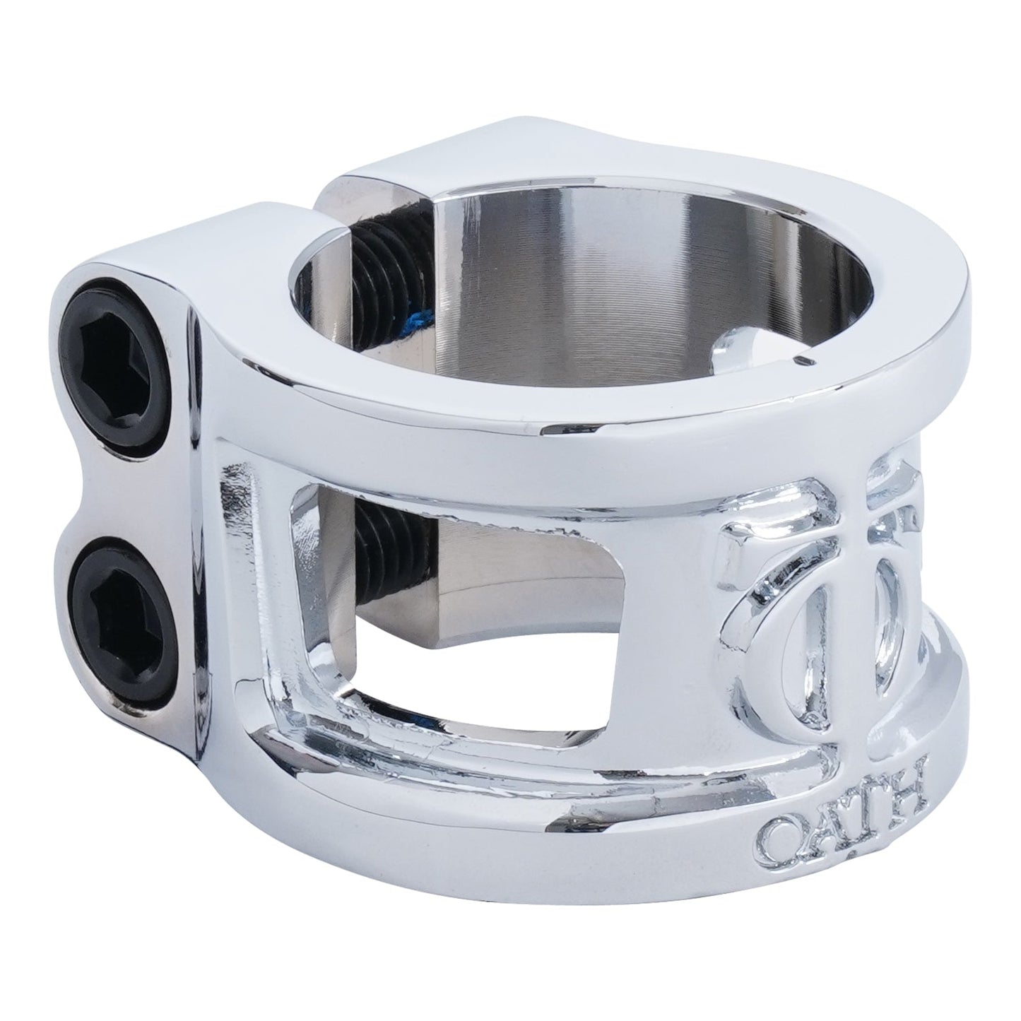 Oath Cage 2 Bolt Clamp V2 Neo Silver