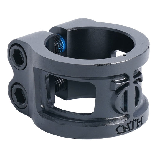 Oath Cage 2 Bolt Clamp V2 Ano Satin Black