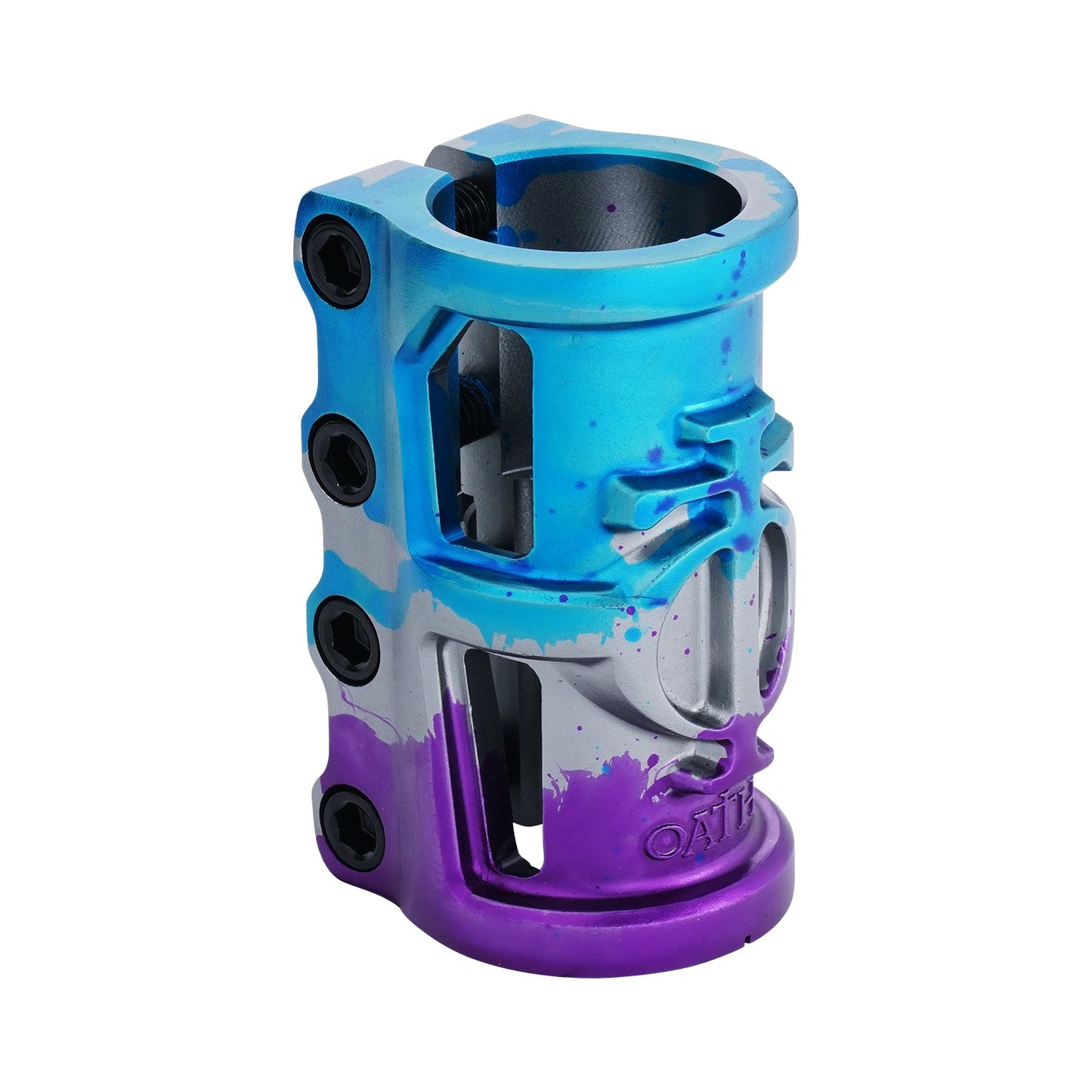 Oath Cage SCS 4 Bolt Clamp V2 Blue/Purple/Titanium