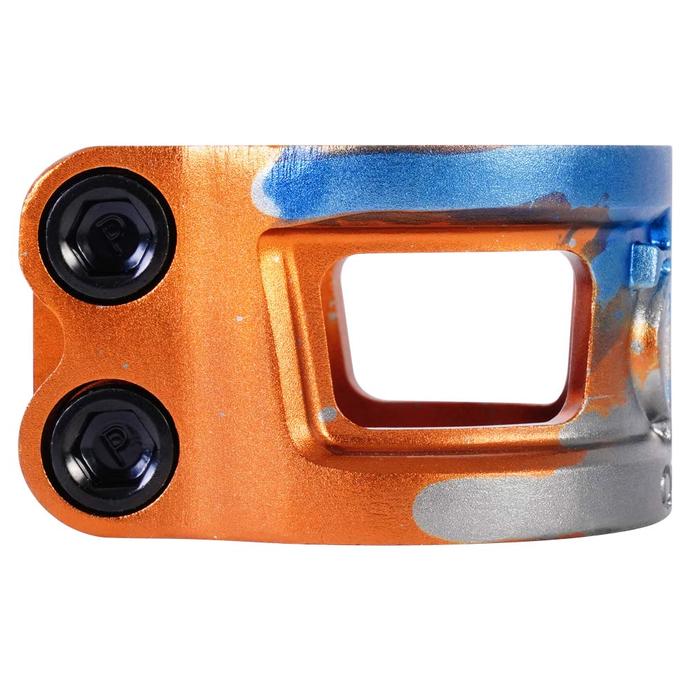 Oath Cage 2 Bolt Clamp V2 Tit/Orange/Blue