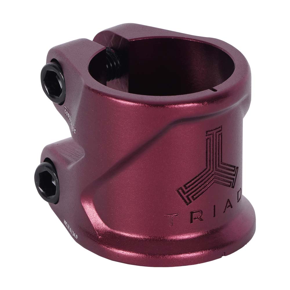 Triad Scooter Conspiracy 2 Bolt Clamp Red