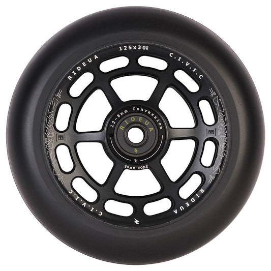 UrbanArtt Civic 125mm Wheels 12 STD Black/Black