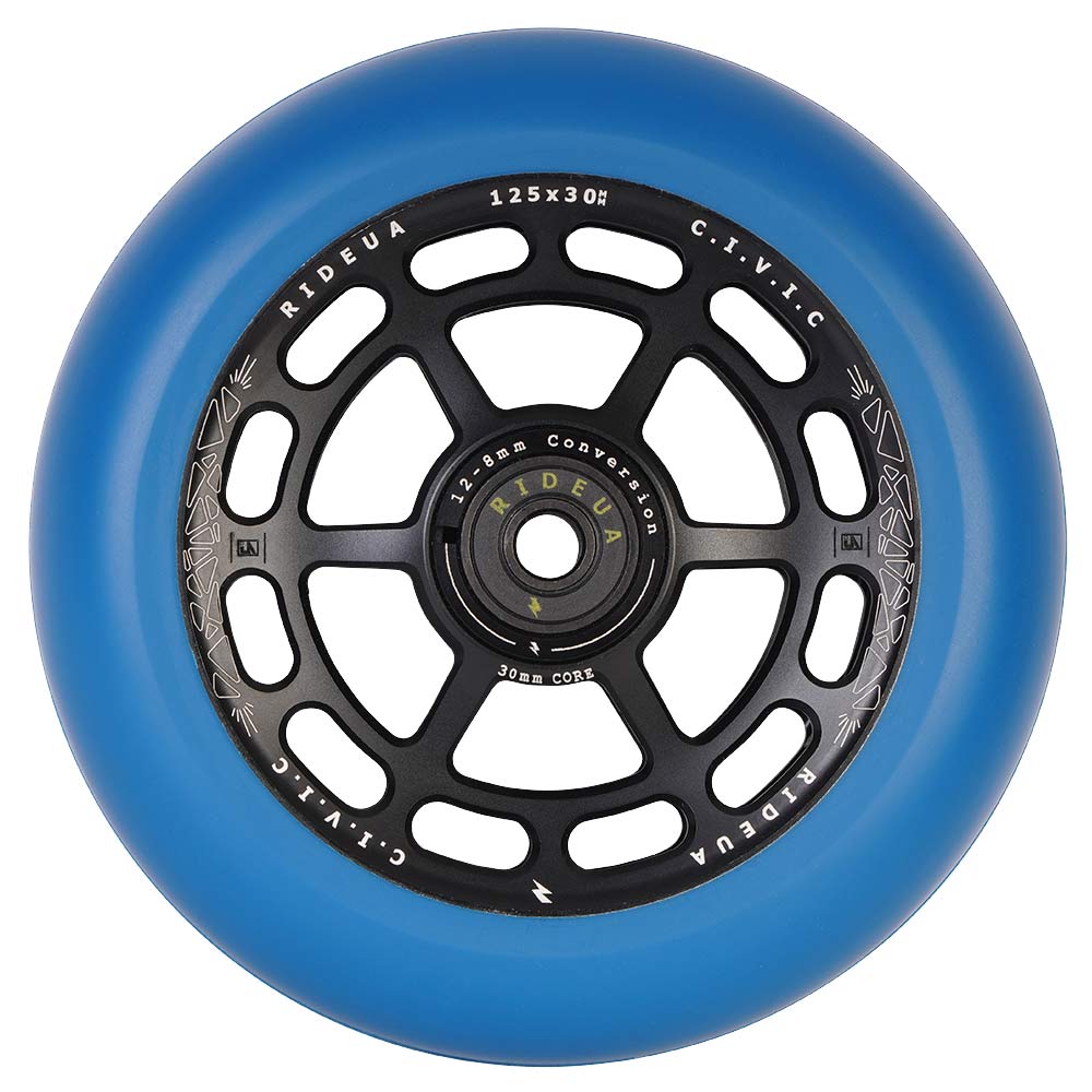 UrbanArtt Civic 125mm Wheels 12 STD Black/Blue