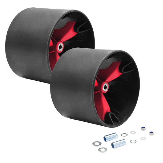 Triad Drift Trike Conversion Kit Black Tire/Red Hub