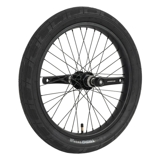 Triad Drift Trike Dynasty Front Wheel Set Black